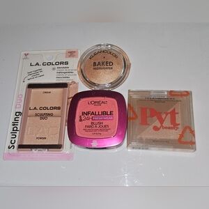 Makeup Bundle- Highlighter, Bronzer, Blush BNIB